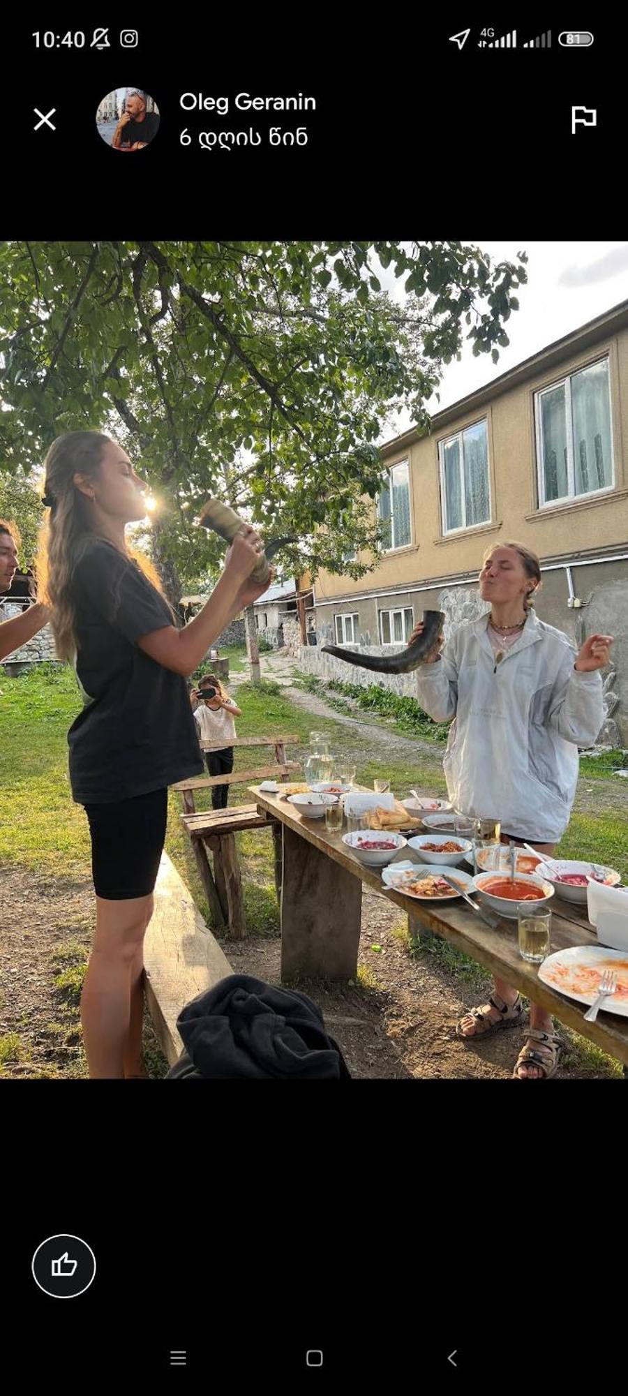 Maizer Qaldani Guesthouse Chvabiani Екстериор снимка
